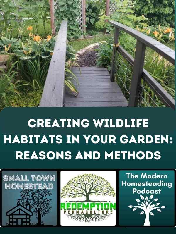 Creating Wildlife Habitats in Your Garden: Reasons and Methods