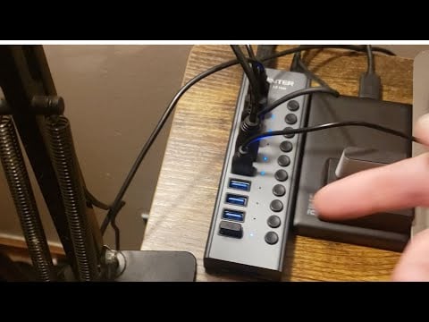 Read more about the article Wenter 3.0 USB 10 Ports 36W Powered USB Hub, Aluminum USB Splitter with Individual On/Off Switches