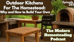 Read more about the article Outdoor Kitchens for the Homestead: Why and How to Build Your Own
